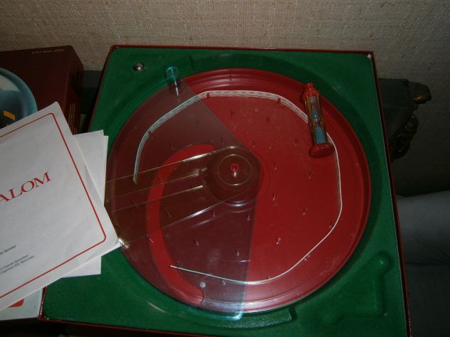 Ballslalom Gioco da tavolo: Slalom con la palla- Schmid anni '70 - Foto 4