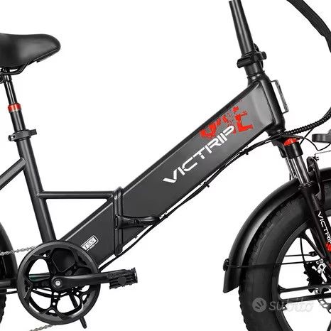 Victrip T5-S Fat Bike Pieghevole 250W 48V - Foto 3