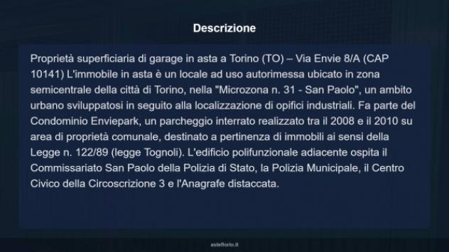 Immobile in asta di 19 m² in vendita a Torino - Foto 7
