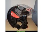 NUOVO CASCO JET COLORE NERO OPACO OMOLOGATO