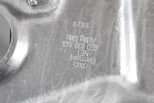 4E0839461C MOTORINO MECCANISMO ALZA-VETRO ALZA-CRISTALLO PORTA POSTERIORE SINISTRA AUDI A8 4E 4.2 B 4X4 246KW AUT 4P (2005) RICAMBIO USATO 4E0959801C - Foto 4