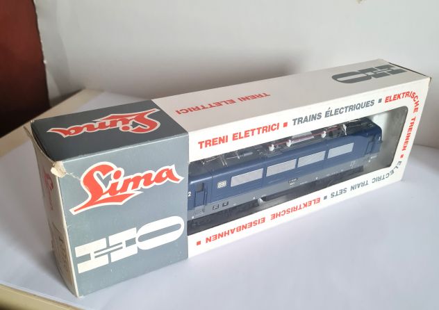 Locomotiva Lima HO 8032CL DB E 410001 nuova in box cartonato originale. Tes