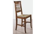 Sedie con schienale intrecciato Cod 3133/P/Noce color noce