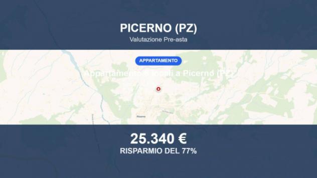 Immobile in asta di 125 m² con più di 5 locali e box auto in vendita a Picerno