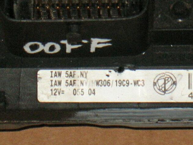 55193442 5AFNY ECU LANCIA YPSILON 1.2 55193442 IAW 5AF.NY HW306 HW606 - Foto 2