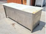 tavolo armadiato con piano in teflon usato