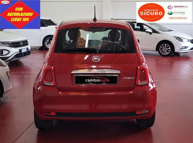 Fiat 500 1.0 Hybrid Red - Foto 3