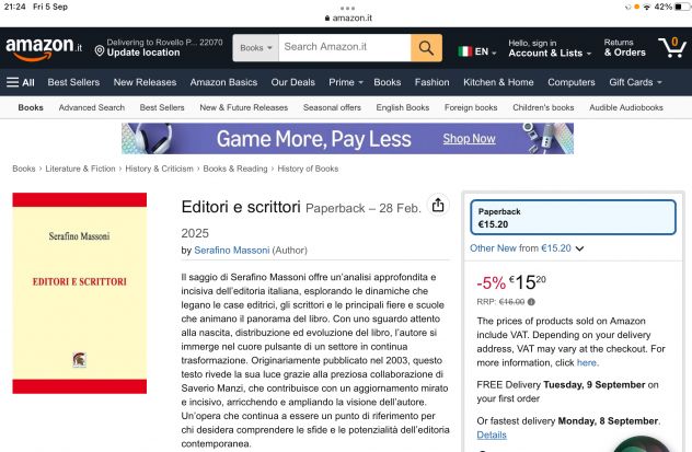 Editor di testi - Copy editor