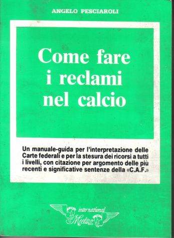 R133 - COME FARE I RECLAMI NEL CALCIO