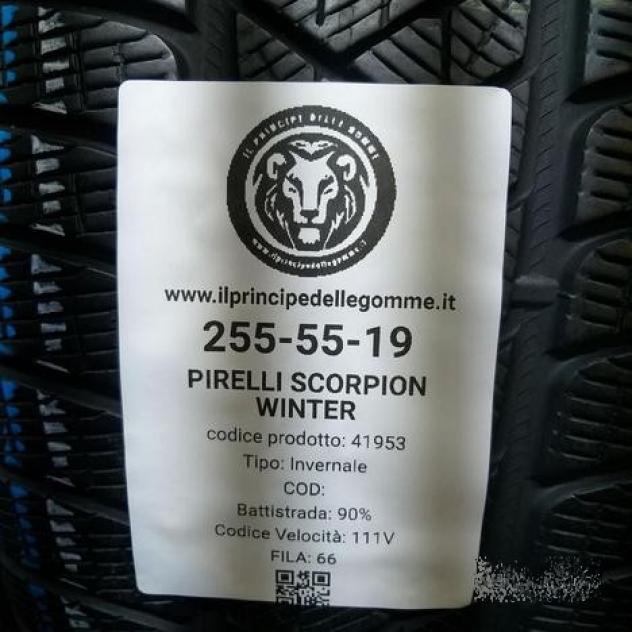 4 gomme 255 55 19 pirelli a41953 - Foto 2