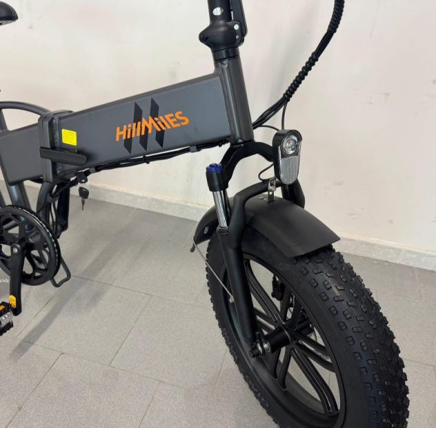 Bici Elettrica HillMiles Pieghevole Fat Bike - Foto 2