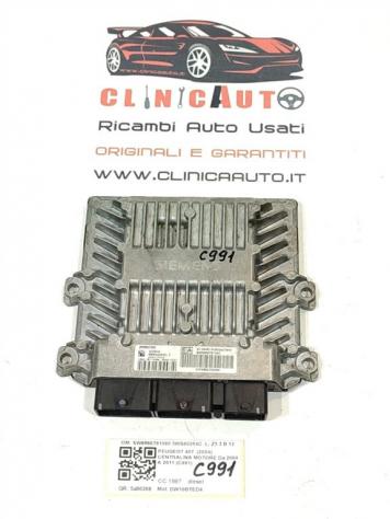 CENTRALINA MOTORE PEUGEOT 407 Berlina SW9660781080 5WS40264C DW10BTED4 diesel 1997 (04)