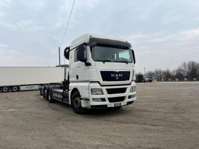 MAN MAN TGX 26.480 SCARRABILE CON GRU rif. 23825088 - Foto 2