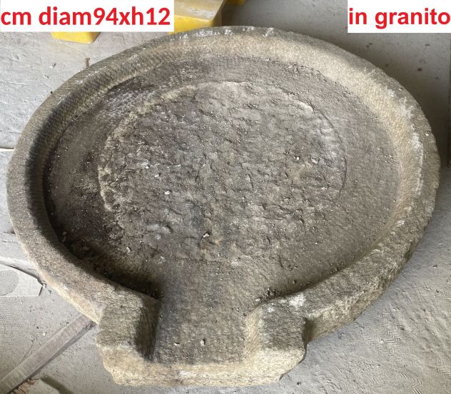 Piatto doccia rustico ricavato da un'antica macina - Foto 6