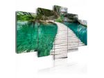 Quadro Passerella Sul Lago 100x50 E 200x100 ARREDALACASA