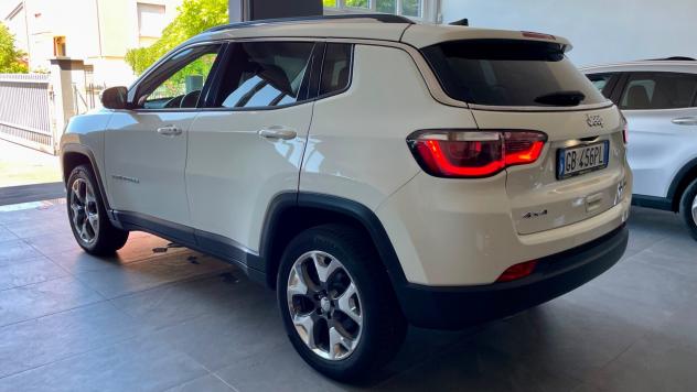 JEEP COMPASS 4WD 2.0 MJT LIMITED 140CV - FULL LED, PELLE, CAR PLAY, NEOPATENTATI - Foto 5