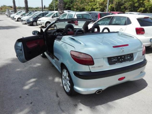 Peugeot 206 2000CC 16V CABRIOLET SOLO 47.000KM ELIOMOTORS MODICA - Foto 5