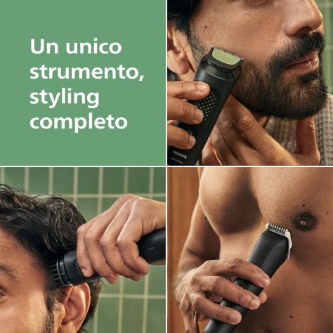 Rifinitore Philips serie 3000 All-in-one 7 in 1 Rifinitore barba/capelli - Foto 5