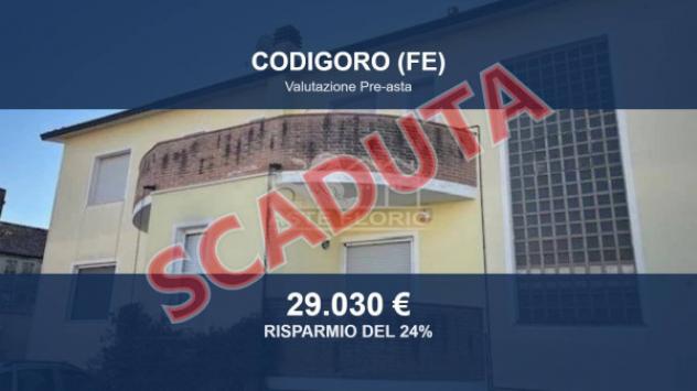 Immobile in asta di 80 m², box auto in vendita a Codigoro