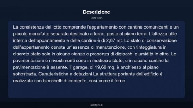 Immobile in asta di 150 m², box auto in vendita a L'Aquila - Foto 11
