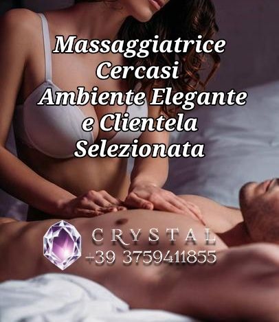 - Massaggiatrice CERCASI – Ambiente Elegante e Clientela Selezionata Tel:00393759411855