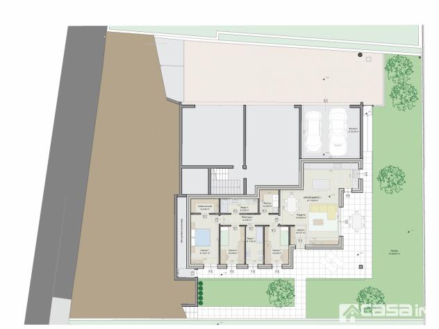 CALUSCO D'ADDA - NUOVO 4 LOCALI CON TERRAZZO E DOPPI SERVIZI: In prossimità a tutti i servizi necessari, proponiamo nuovo e splendido appartamento di - Foto 13