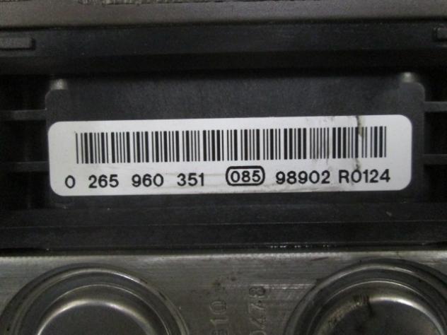 34516795778 CENTRALINA AGGREGATO POMPA ABS BMW X5 E70 3.0 D 173KW AUT 5P (2010) RICAMBIO USATO 01 ECU 34526795779-01 / 0265960351 - Foto 3