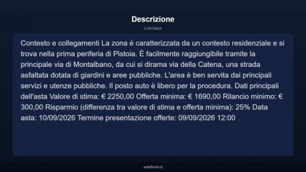 Immobile in asta di 15 m² in vendita a Pistoia - Foto 10