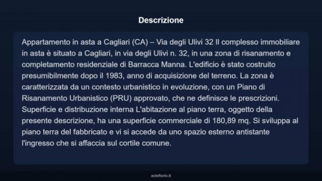 Immobile in asta di 180 m² in vendita a Cagliari - Foto 16