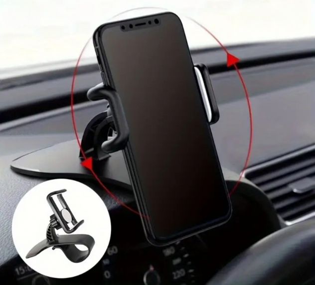 Supporto per smartphone da cruscotto automobile - Foto 3