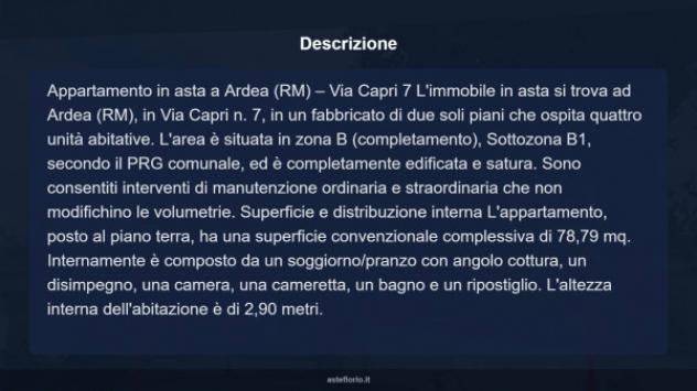 Immobile in asta di 78 m² in vendita a Ardea - Foto 14
