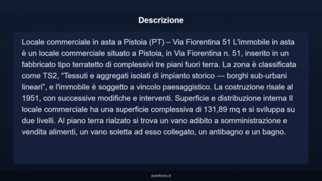 Immobile in asta di 131 m² in vendita a Pistoia - Foto 3