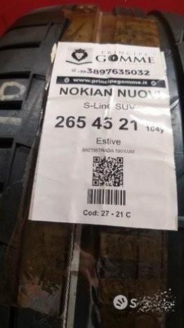 2 gomme 265 45 21 nokian a27 - Foto 2