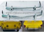 Volkswagen Karmann Ghia T34 (1966-1969) bumpers by stainless steel