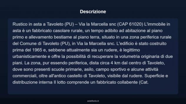 Immobile in asta di 197 m² in vendita a Mercatino Conca - Foto 5