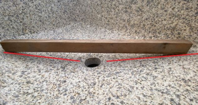 Lavello lavandino per cucina in pietra granito diorite 60cm - Foto 7