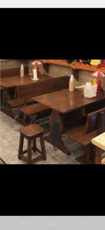 Panche e tavoli  per irish pub,  scotthis pub, birreria. - Foto 4