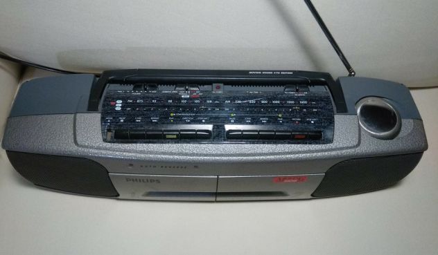 Philips Moving Sound 4Th Ed. boombox stereo doppio autoreverse (LEGGERE TESTO) - Foto 7