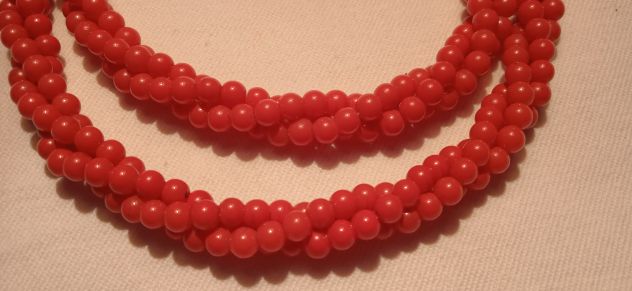 Collana in vetro vintage - Foto 7