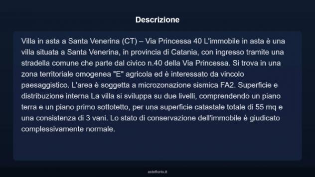 Immobile in asta di 55 m² in vendita a Santa Venerina - Foto 5