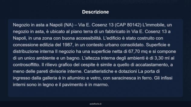 Immobile in asta di 67 m² in vendita a Napoli - Foto 7