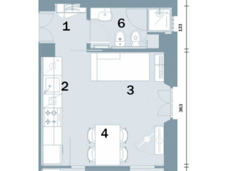 MONOLOCALE IN VIA REVELLO : 400 euro