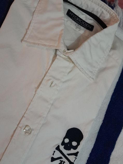 Hydrogen camicia cotone skull - Foto 3