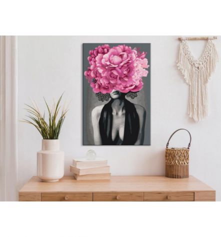Quadro Fai Da Te Ritratto Femminile N. 11 ARREDALACASA Spedizione Gratis - Foto 2