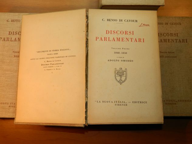 Discorsi Parlamentari, C. Benso Di Cavour I-IV-VI-VII-VIII - Foto 3