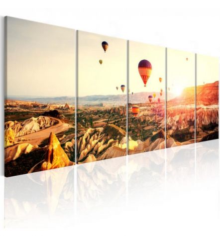Quadro In Mongolfiera Cm. 200x80 E 225x90 ARREDALACASA