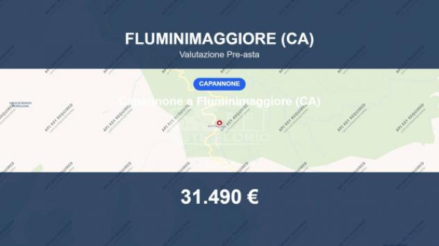 Immobile in asta di 20733 m² in vendita a Fluminimaggiore