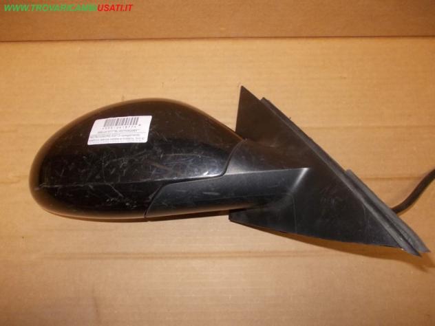 RETROVISORE EST.D.ripiegamento elettrico (senza calotta e cristallo, fino al 01/2006) NERO MET 9 FILI SEAT IBIZA (6L)  Vetri e Retrovisori  Cristalli