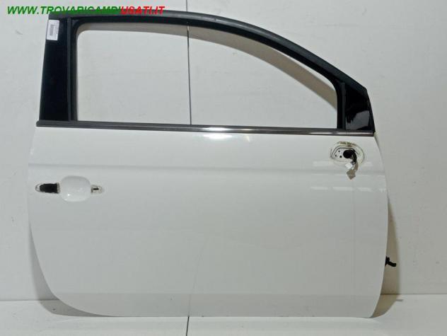 PORTA DX BIANCA NO AL  NO SE  NO MANIGLIA  999-U1561628 Carrozzeria  Lamierati esterni  Porte  Porta ant. dx. ABARTH - 500 - 2008  2016, ABARTH - 50