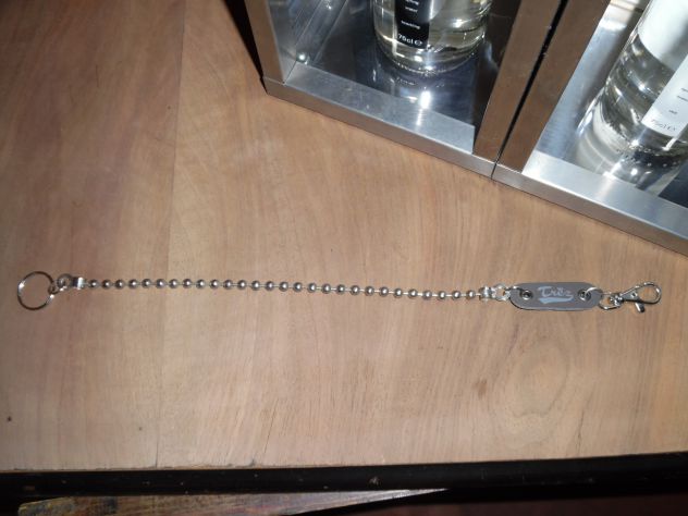 JEANS COME NUOVI DA UOMO CON CATENA PORTAFOGLIO/CHIAVI ORIGINALI MARCA TRèZ DENI - Foto 4